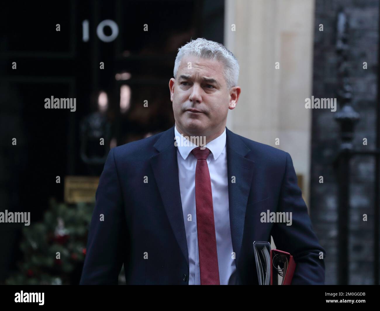 Downing Street, London, UK. 6th Dec, 2022. Secretary of State for Health and Social Care Steve Barclay leaves after the weekly Cabinet Meeting at No 10 Downing Street. Credit: Uwe Deffner/Alamy Live News Stock Photo