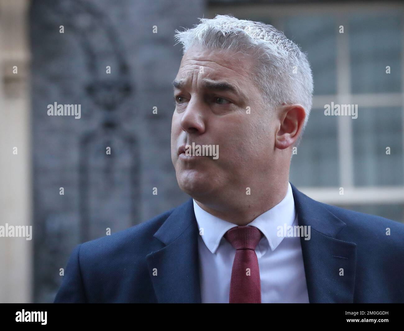 Downing Street, London, UK. 6th Dec, 2022. Secretary of State for Health and Social Care Steve Barclay leaves after the weekly Cabinet Meeting at No 10 Downing Street. Credit: Uwe Deffner/Alamy Live News Stock Photo