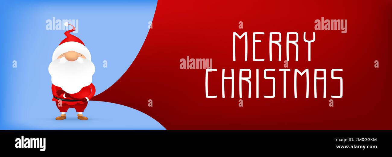 Christmas greeting card. Vector illustration. Stock Vector