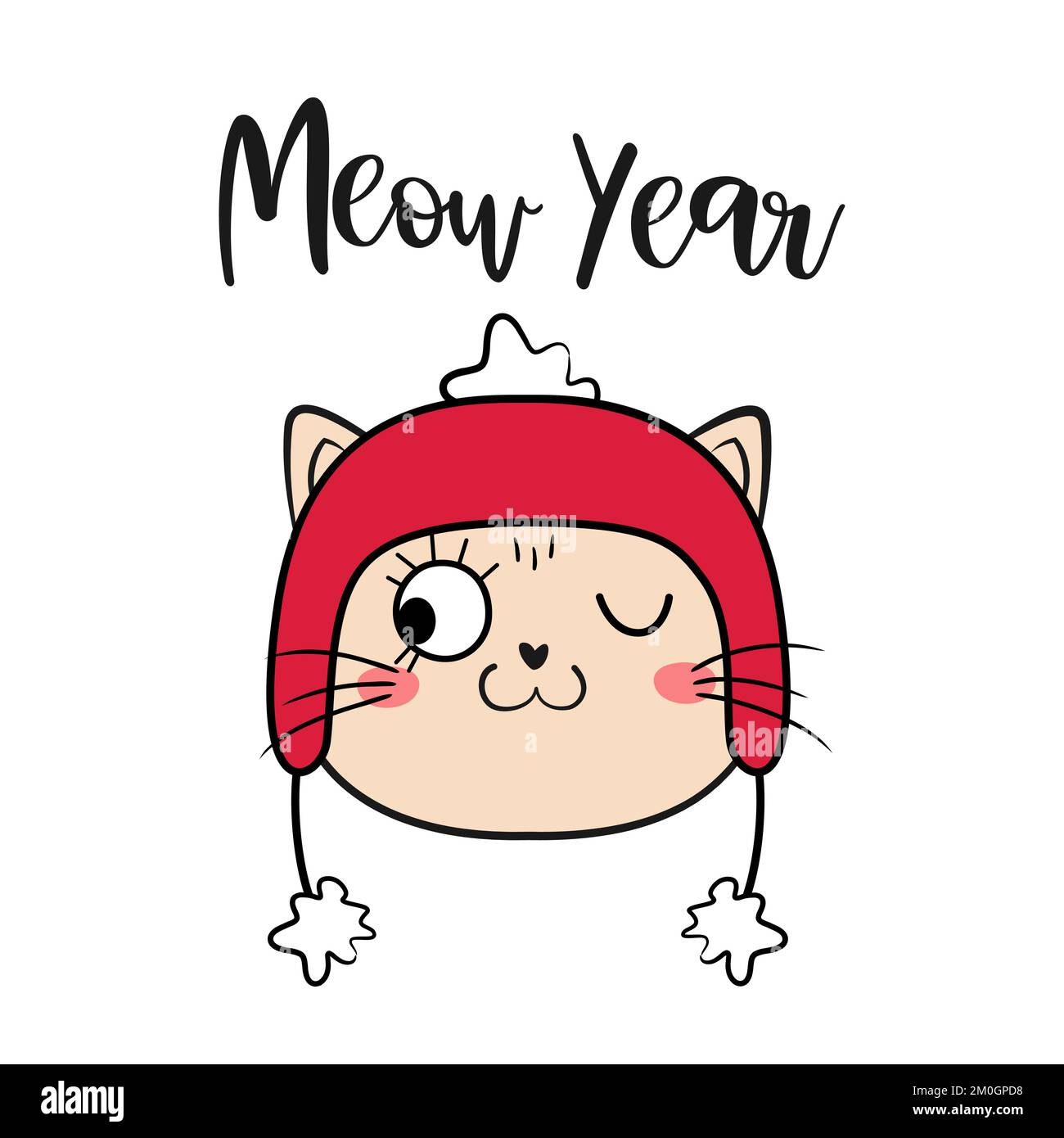 Cards santa claus new Stock Vector Images - Alamy