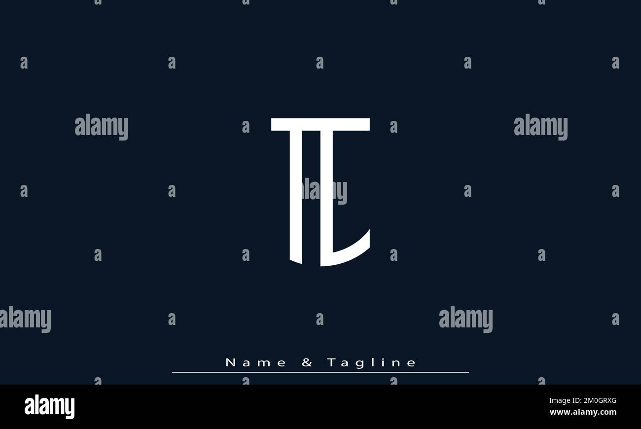 Alphabet letters Initials Monogram logo TC , CT Stock Vector