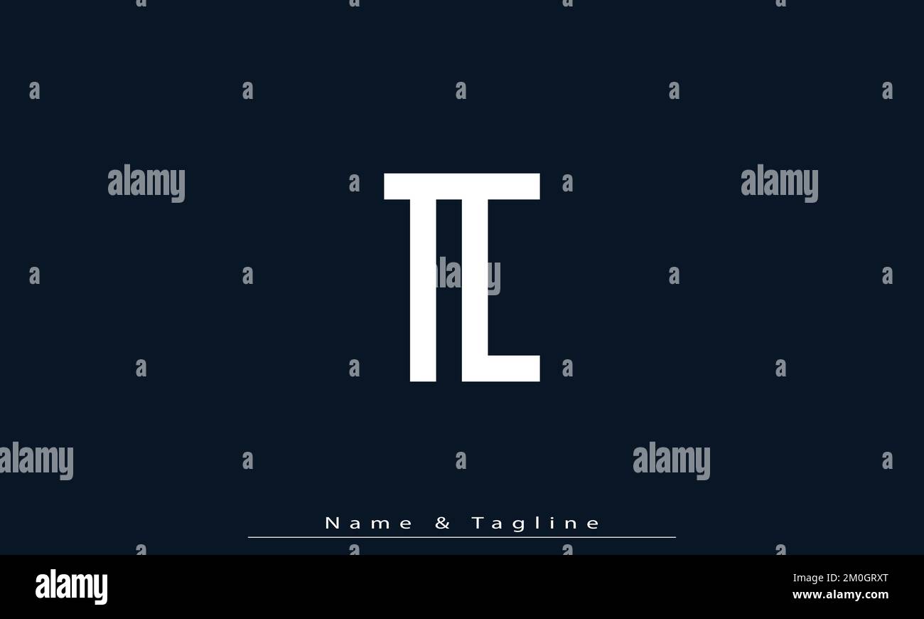 Alphabet letters Initials Monogram logo TC , CT Stock Vector