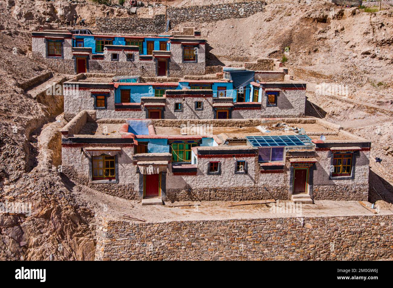 Gyantse, Tibet, Asien*Gyantse, Tibet, Asia Stock Photo