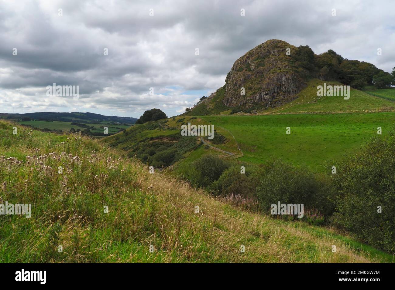 Loudoun Hill, site of battles fought by Robert the Bruce and William