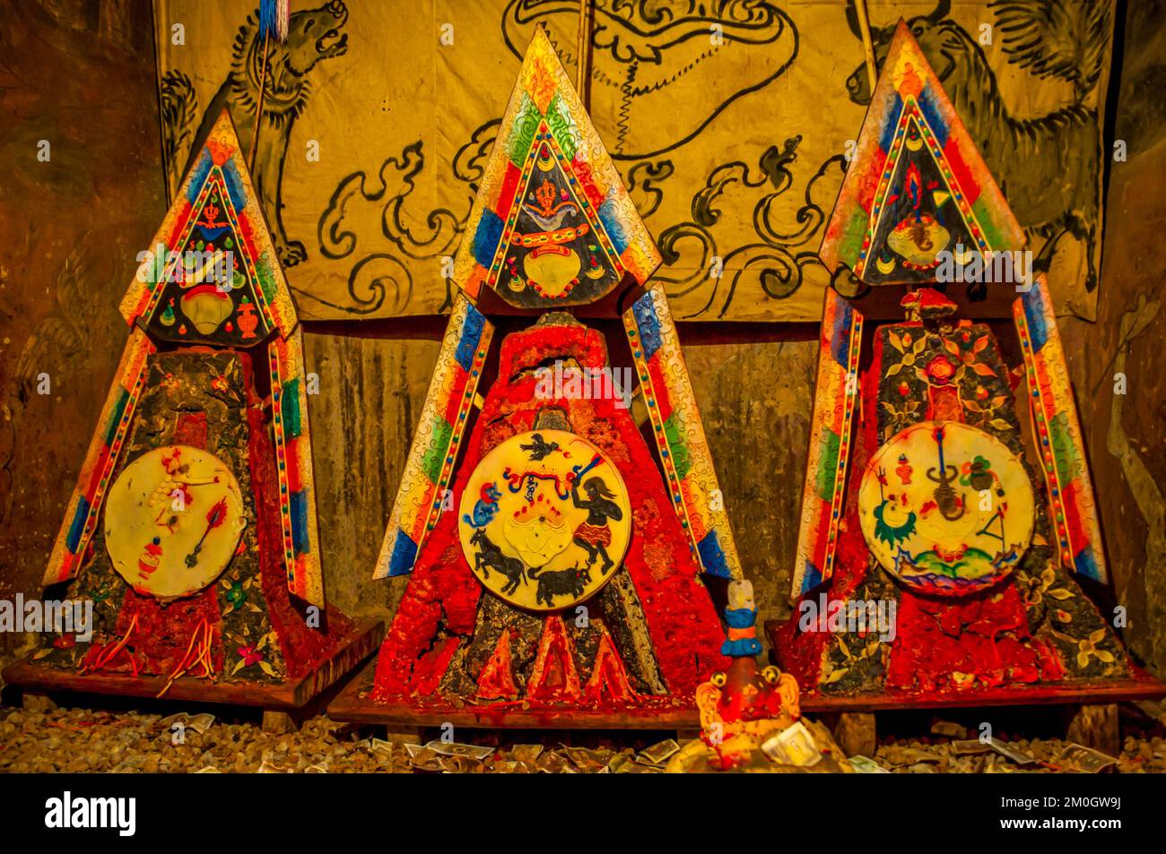 Gyantse, Tibet, Asia Stock Photo