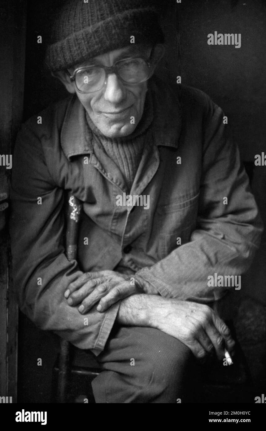 The Ruhr area, country and people, work, life, leisure in the area in 1976.colliery settlement, Germany, Europe Stock Photo