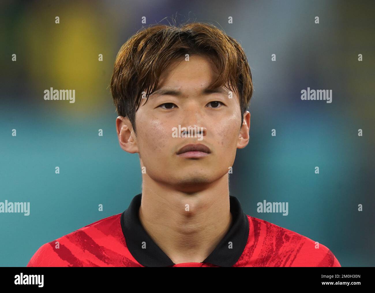 South Korea's Kim Jin-su during the FIFA World Cup Round of Sixteen match at Stadium 974 in Doha, Qatar. Picture date: Monday December 5, 2022. Stock Photo