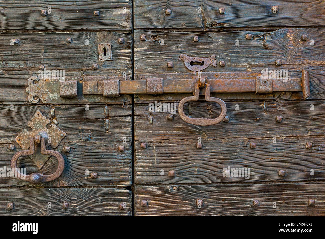 old bolt, cassiglio, italy Stock Photo