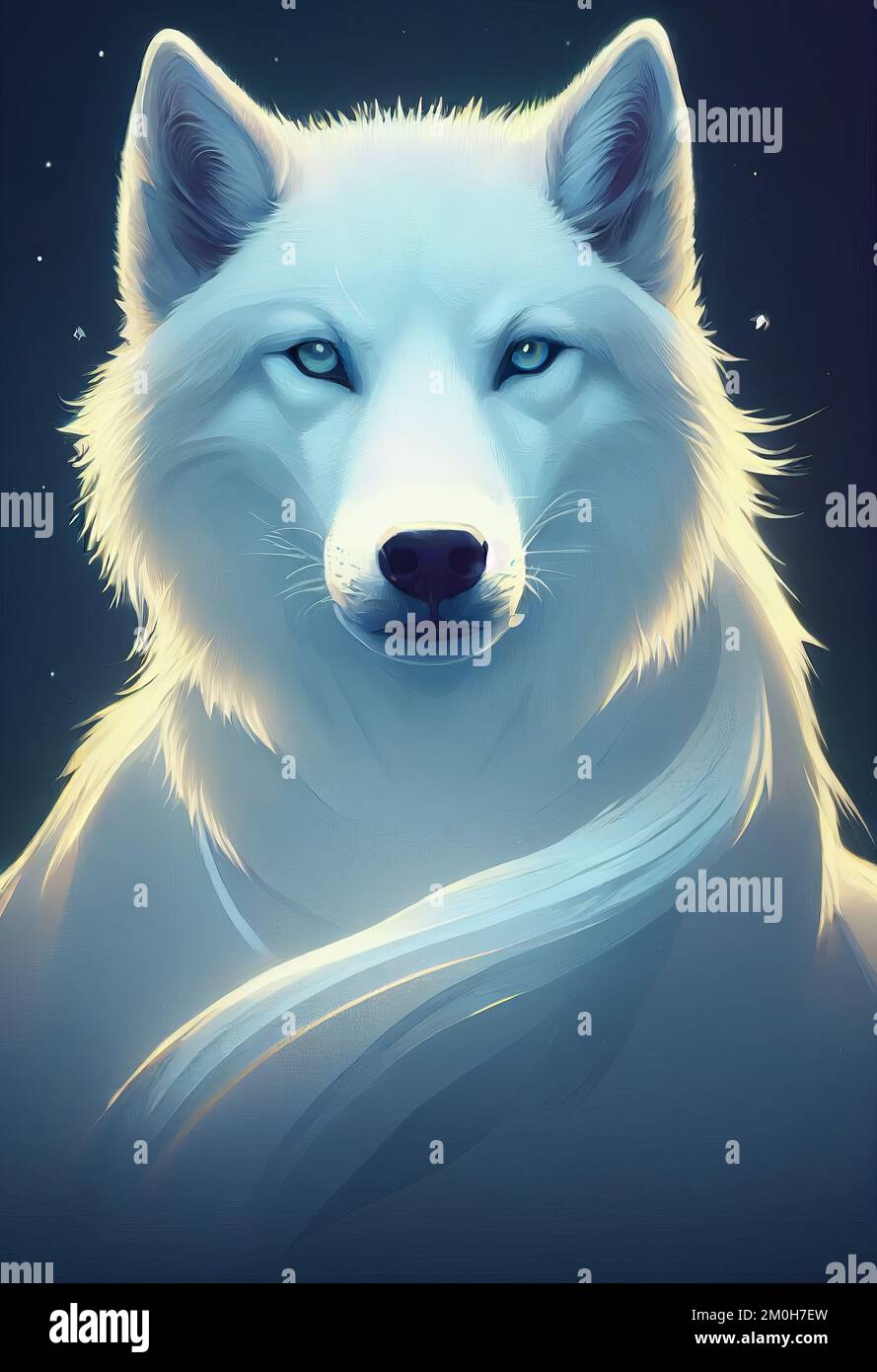Dog Arctic wolf Black wolf Drawing, blue fire, blue, animals png | PNGEgg