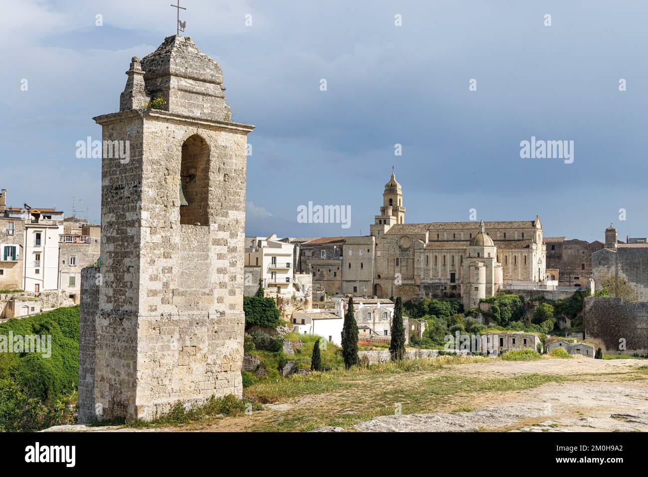 Italy, Apulia, Gravina in Puglia, the cathedral Stock Photo