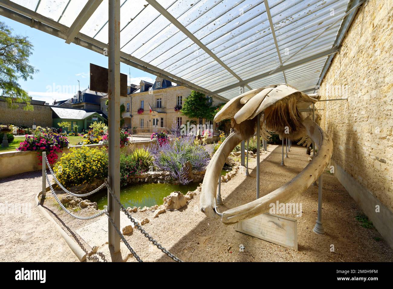 France, Calvados, Cote de Nacre (Nacre coast), Luc sur Mer, Town Hall