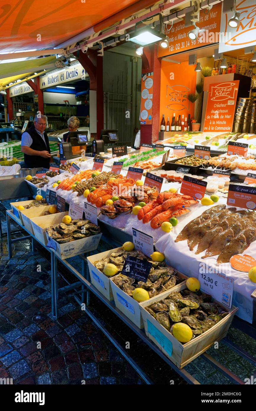 France, Calvados, Pays d'Auge, Cote Fleurie (flowered coast), Trouville