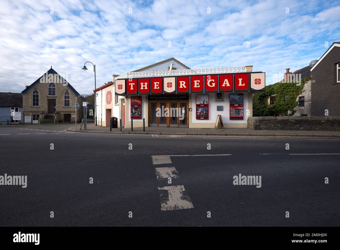 Wadebridge Cornwall UK 12 06 2012 Town centre architecture Stock Photo