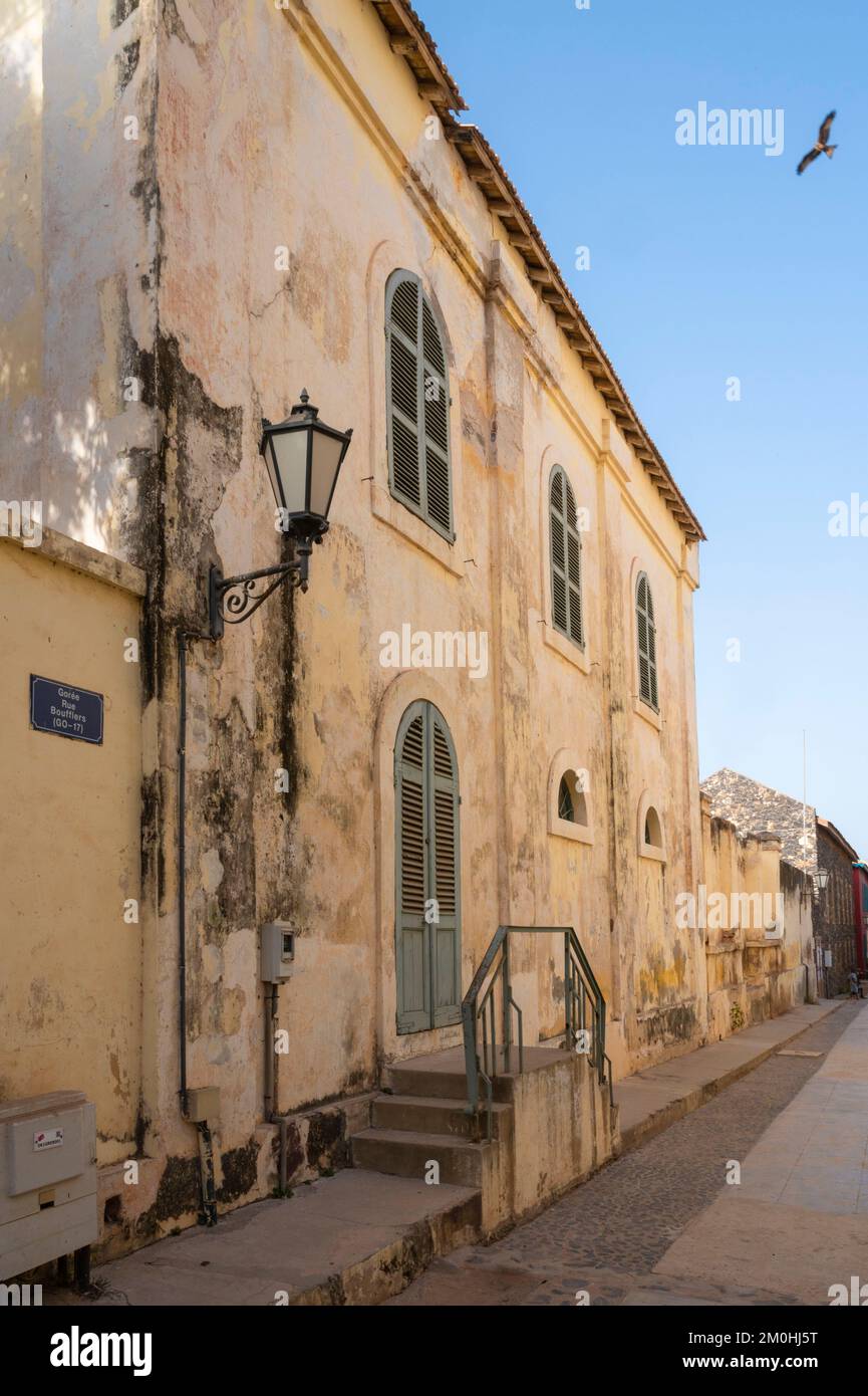 Senegal, Dakar, Gor?e island, listed as World Heritage by UNESCO, view