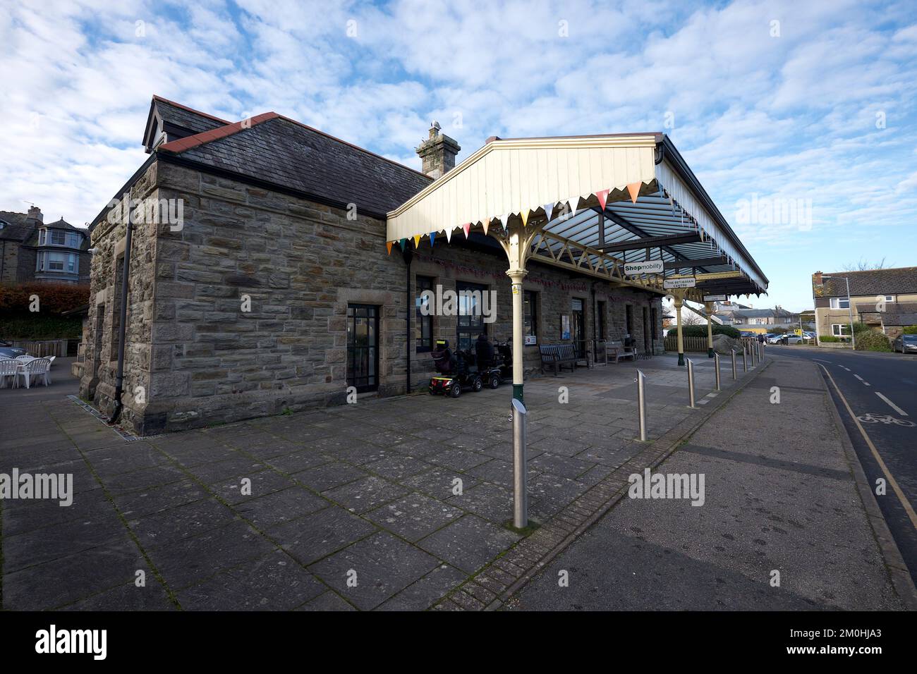 Wadebridge Cornwall UK 12 06 2012 Town centre architecture Stock Photo