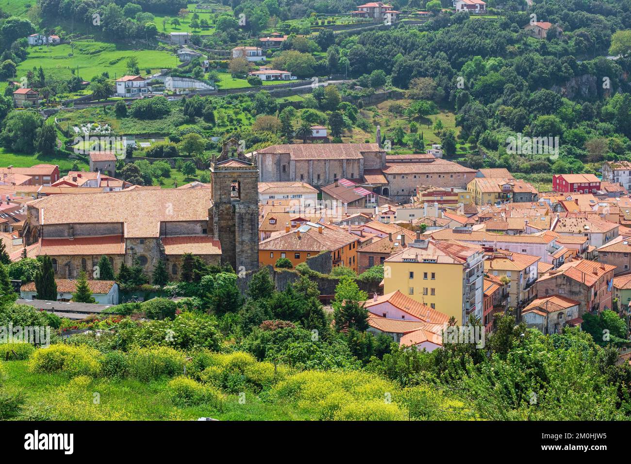 Spain, province of Cantabria, Laredo, stage on the Camino del Norte ...