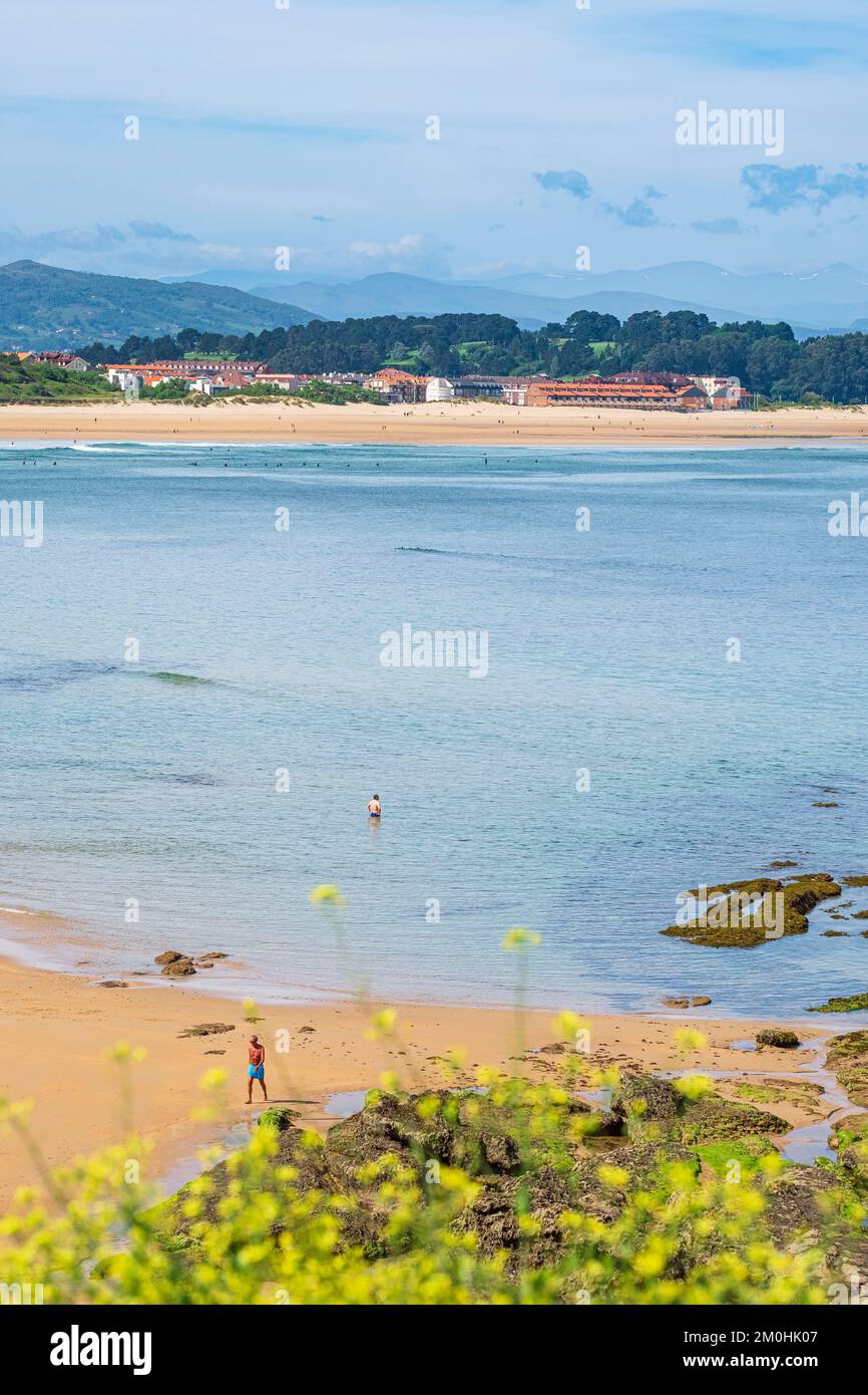 Spain, province of Cantabria, Ribamontan al Mar, Camino del Norte