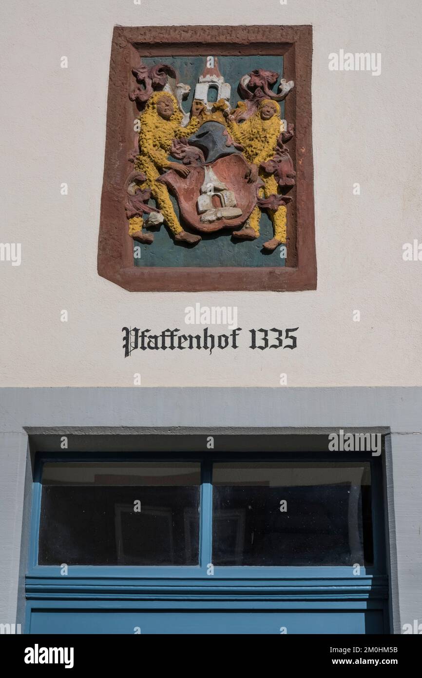 Switzerland, Basel, Old town of Greater Basel (left bank), 14th century