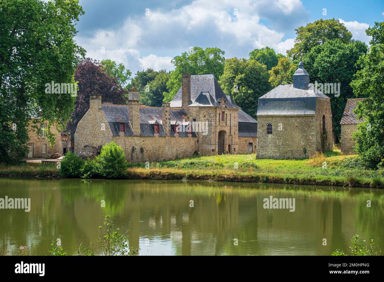 France, IlleetVilaine, Maen Roch, SaintBriceenCogles, The Castles
