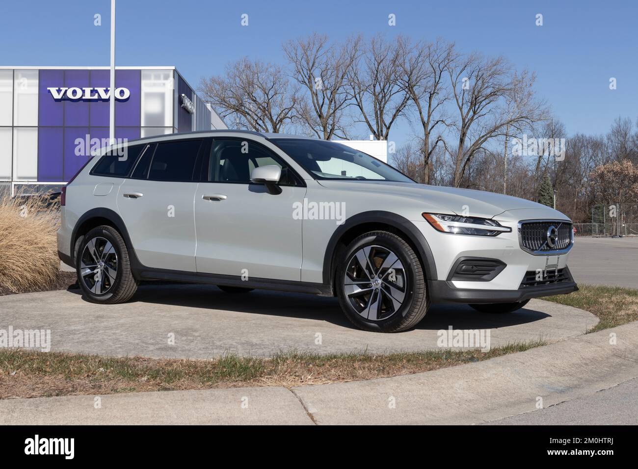 Indianapolis Circa December 2022 Volvo V60 display. Volvo is a