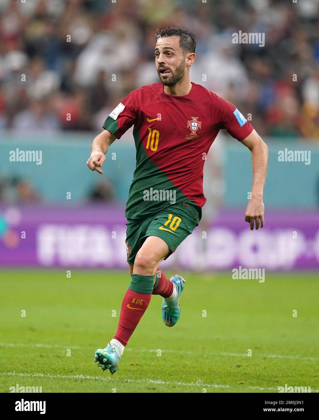 Portugal's Bernardo Silva during the FIFA World Cup Round of Sixteen