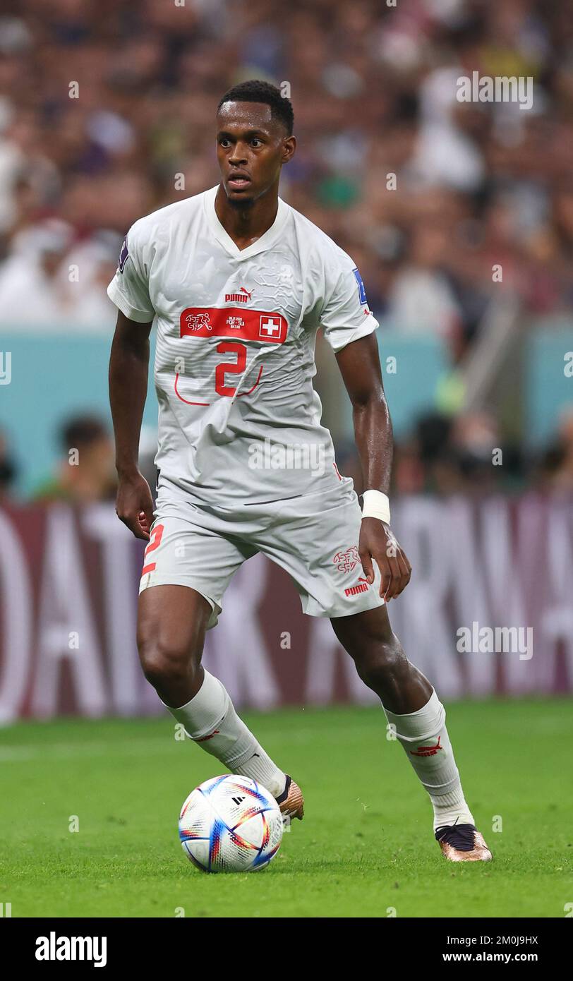 Doha, Qatar, 6th December 2022. Edimilson Fernandes of Switzerland ...