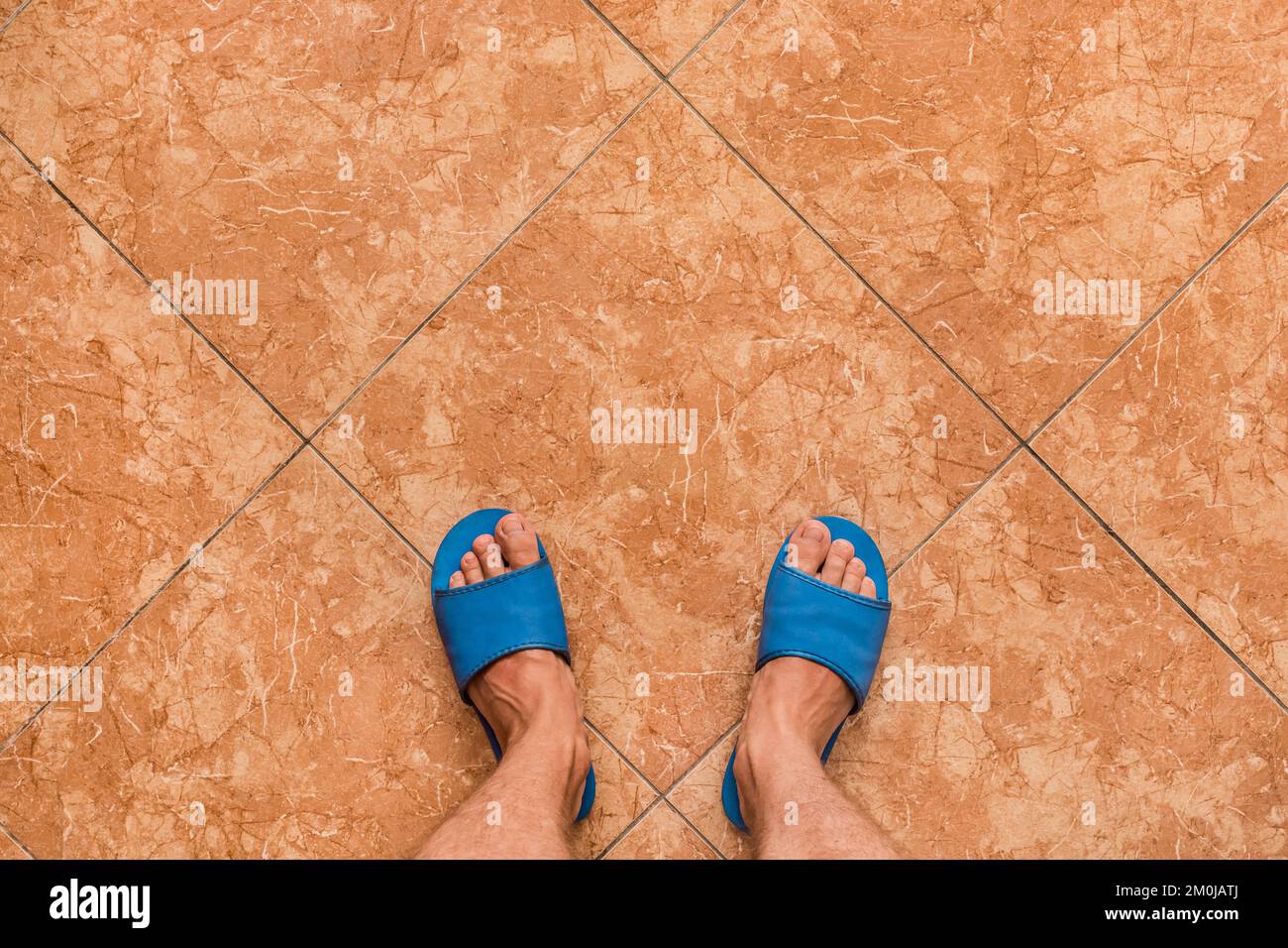 Tile slippers hi res stock photography and images Alamy