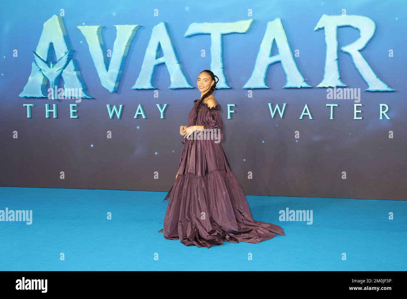 Bailey Bass, Avatar: The Way of Water - World Premiere, Leicester ...