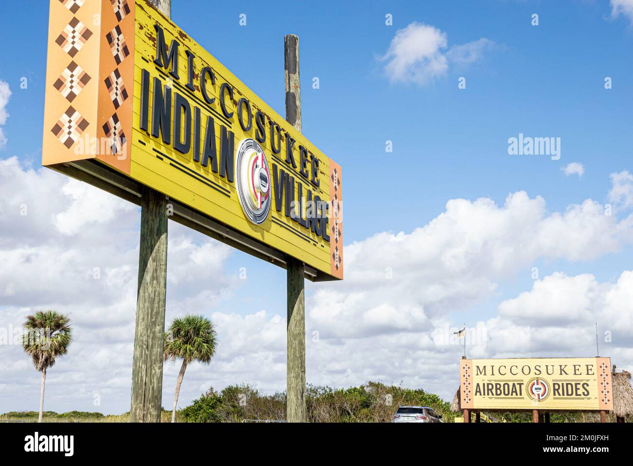 Everglades Miami Florida,Tamiami Trail US Route 41 Miccosukee Native American Reservation Indian