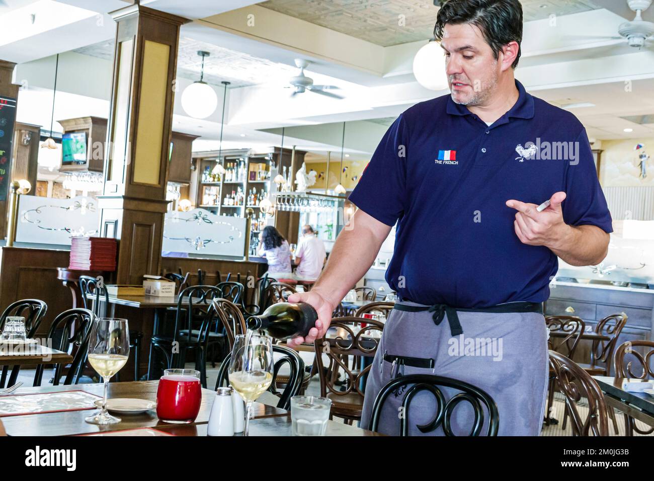 Naples Florida,5th Fifth Avenue South,The French Brasserie inside