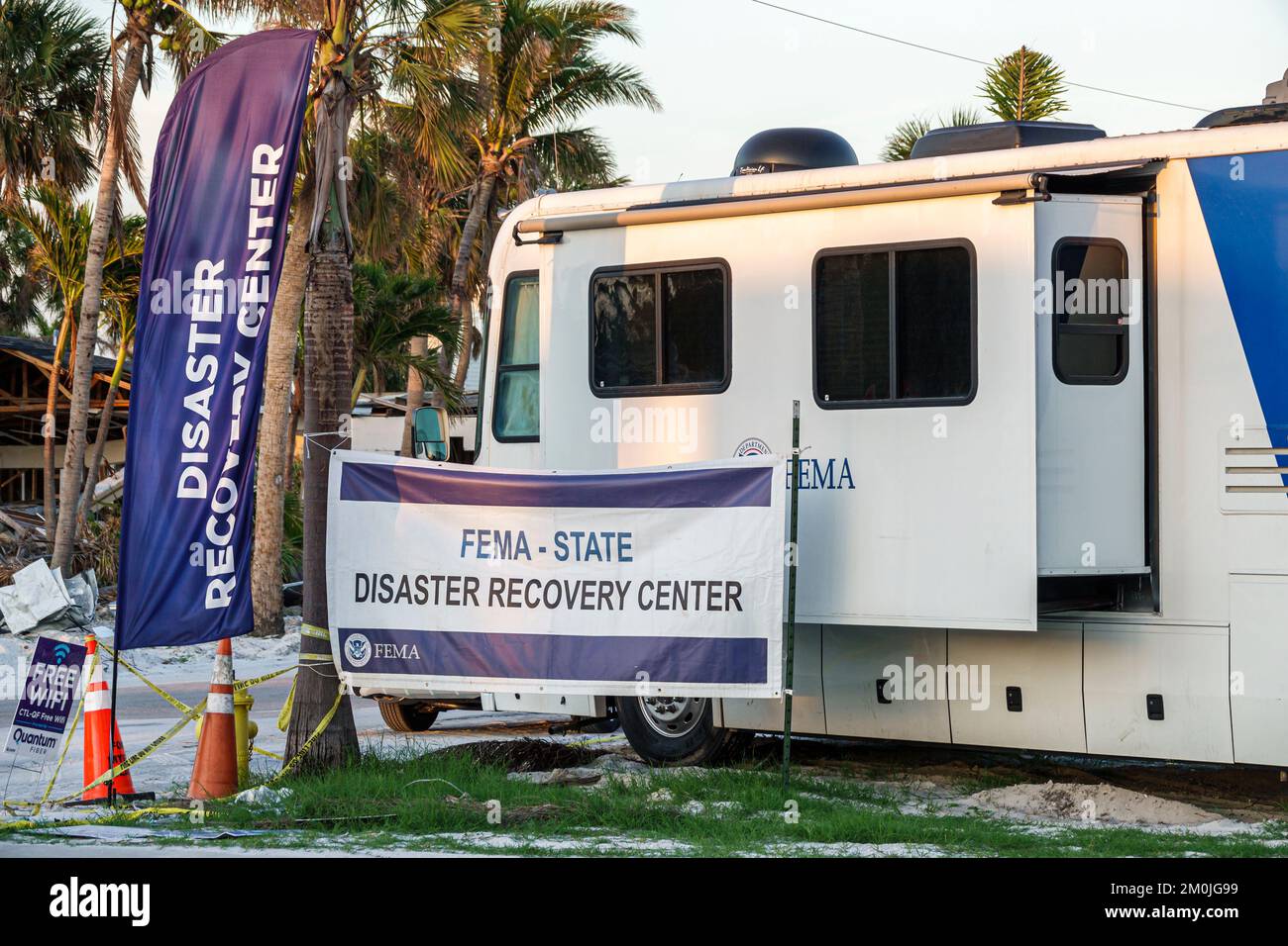 Fort Ft. Myers Beach,Estero Boulevard,Hurricane Ian FEMA Disaster
