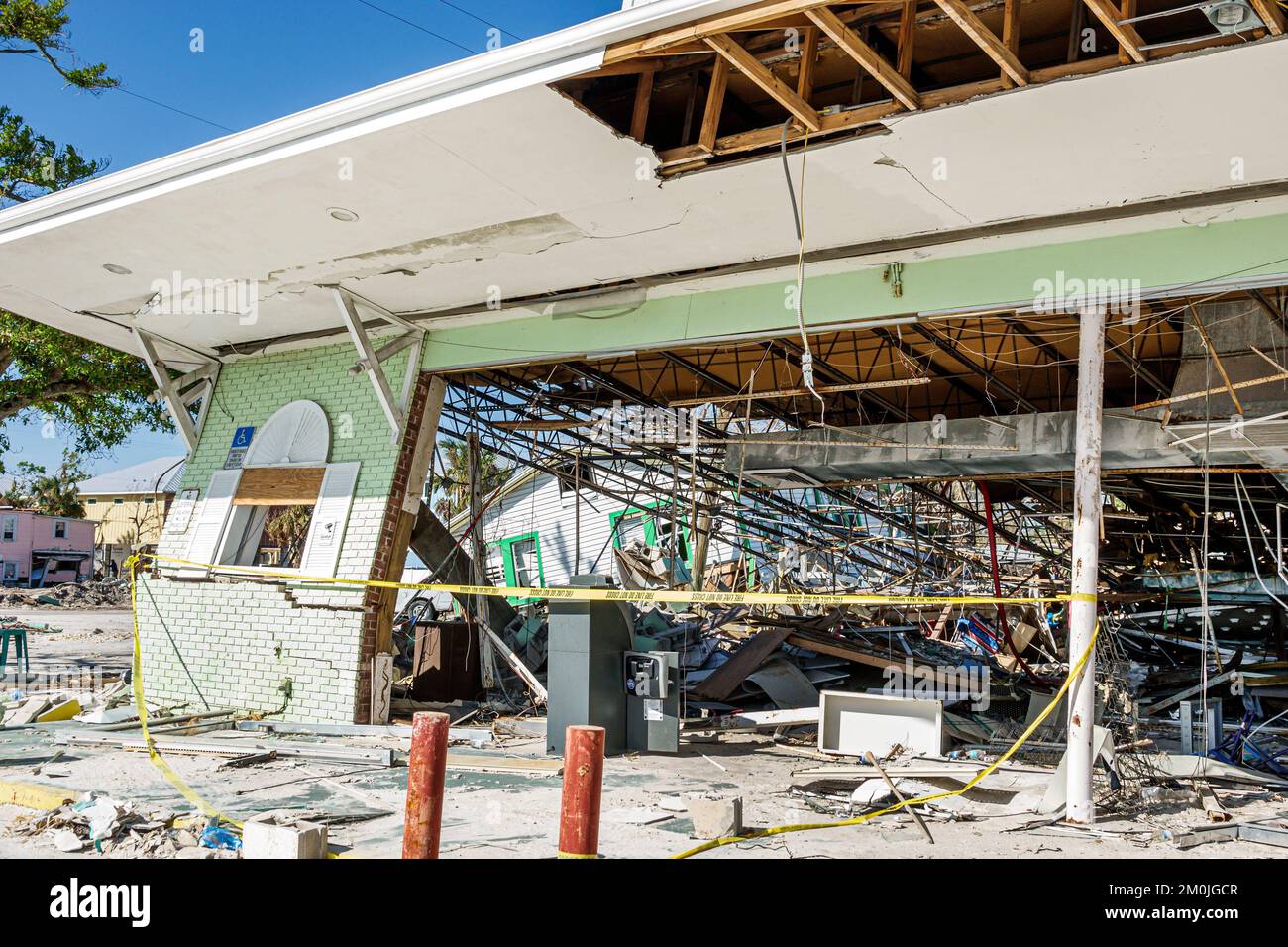 Business hurricane ian damage damaged destruction destroyed debris