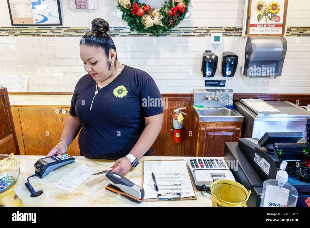 Sunflower cafe inside interior hires stock photography and images Alamy