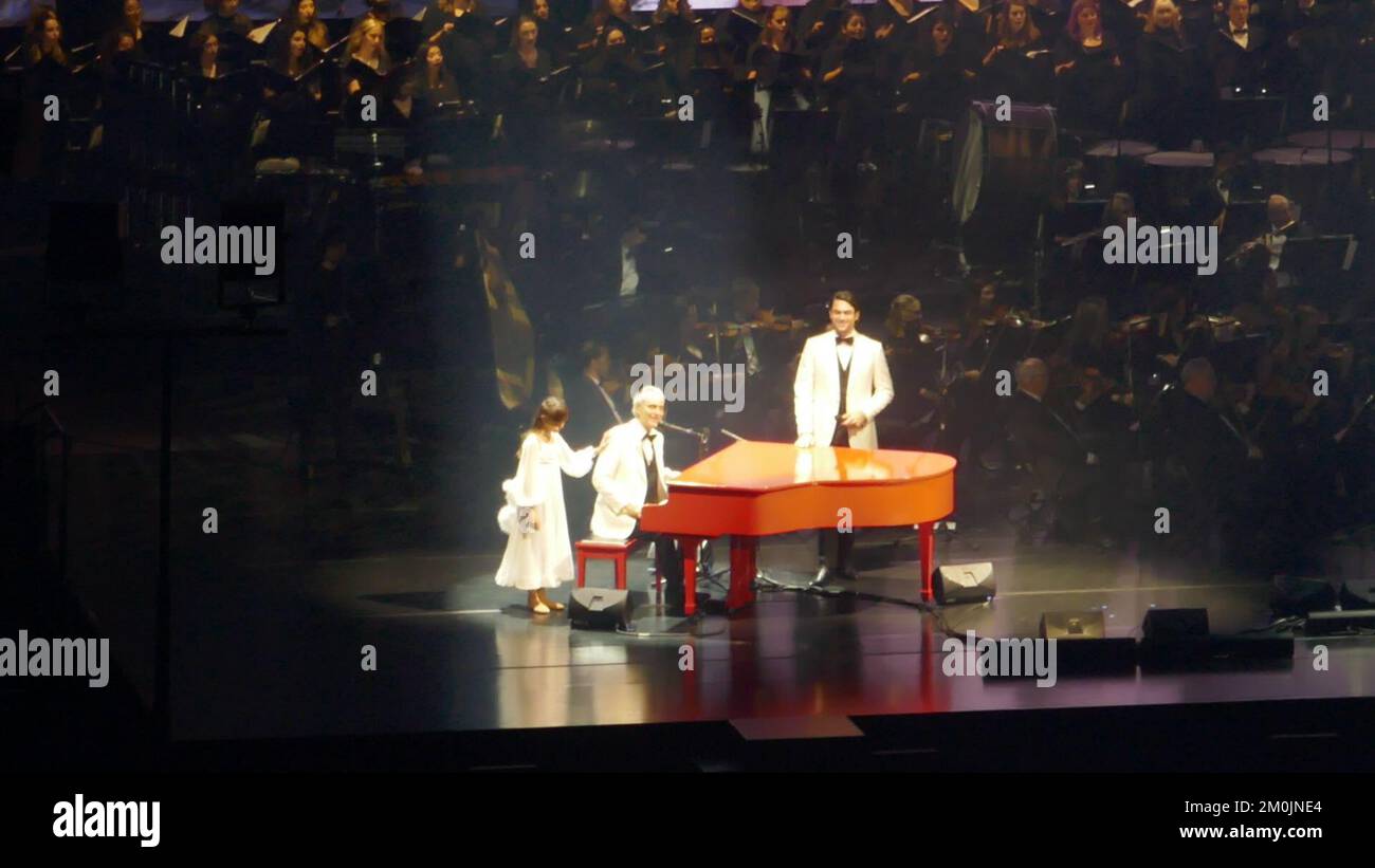 Anaheim, California, USA 4th December 2022 Opera Singer Andrea Bocelli ...