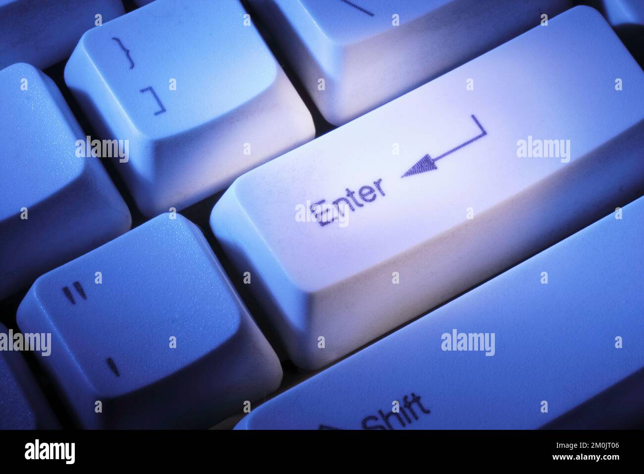 Close Up of Computer Keys Stock Photo - Alamy