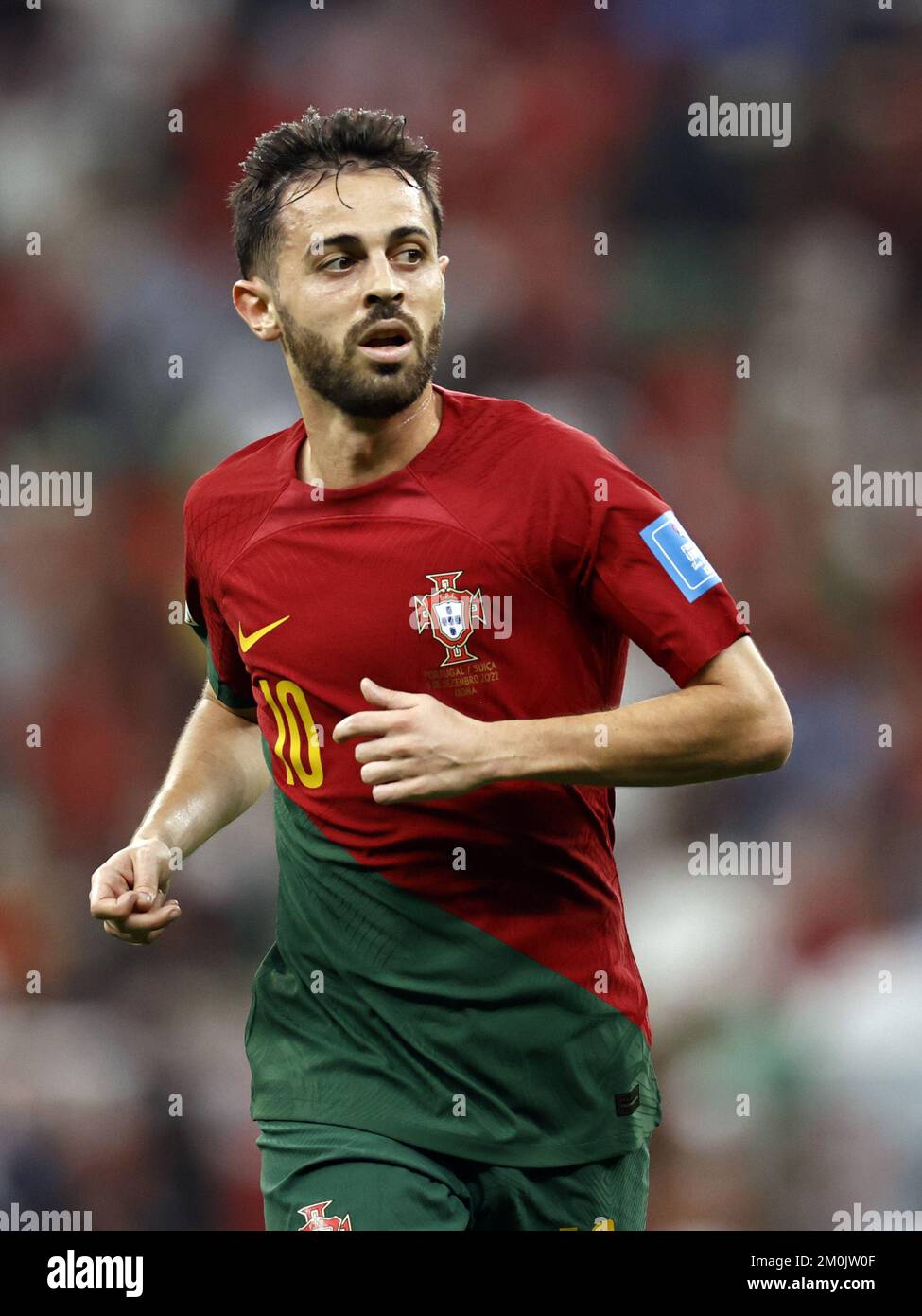 AL DAAYEN - Bernardo Silva of Portugal during the FIFA World Cup Qatar