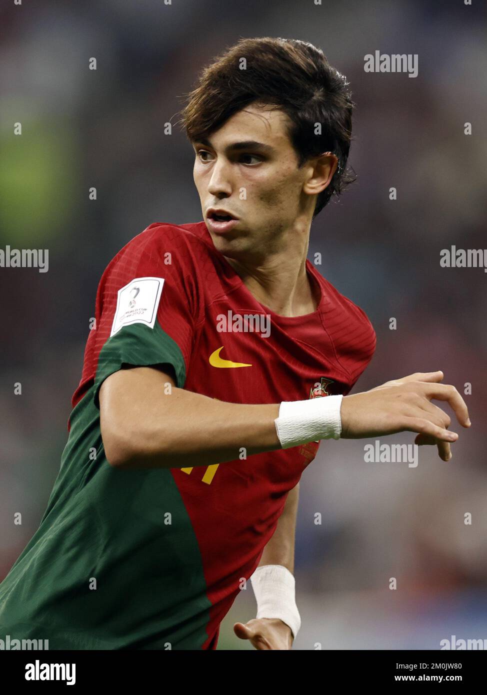 AL DAAYEN - Joao Felix of Portugal during the FIFA World Cup Qatar 2022 round of 16 match between Portugal and Switzerland at Lusail Stadium on December 6, 2022 in Al Daayen, Qatar. AP | Dutch Height | MAURICE OF STONE Stock Photo