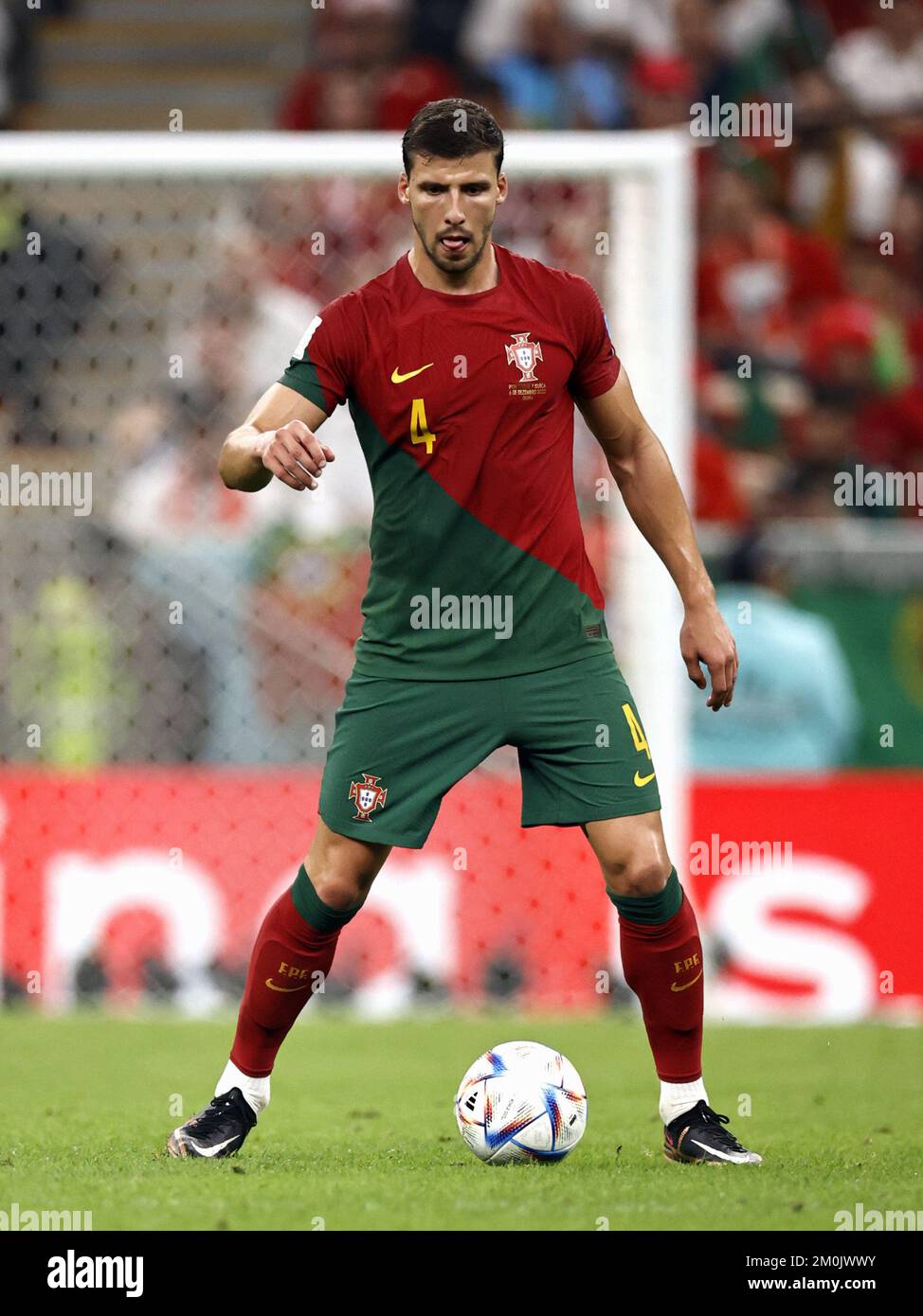 AL DAAYEN - Ruben Dias of Portugal during the FIFA World Cup Qatar 2022