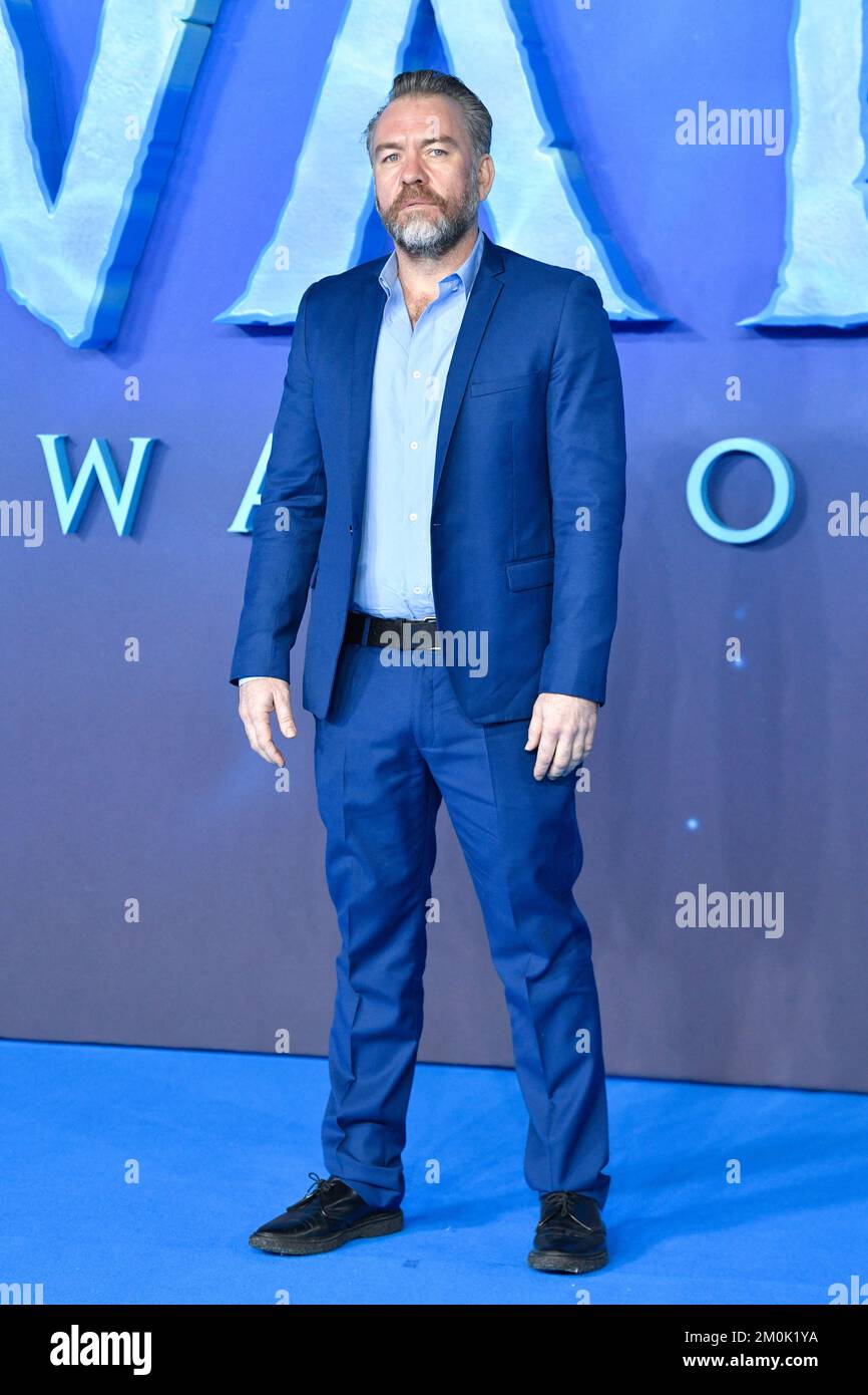 Brendan Cowell attending the Avatar The Way Of Water World Premiere in London, England, on
