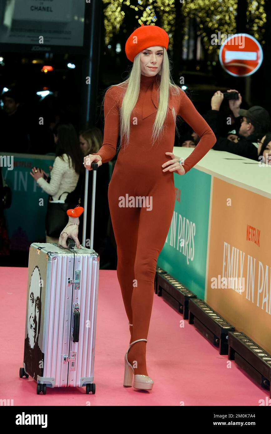Thing from the hit series Wednesday attends the 'Emily In Paris' by ...