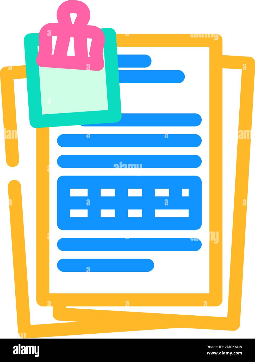 data folder color icon vector illustration Stock Vector Image & Art - Alamy