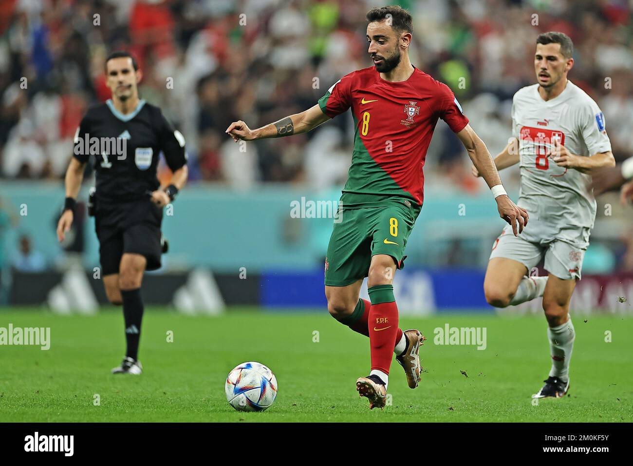 Doha, Qatar. 06th Dec, 2022. William Carvalho de Portugal, durante a  partida entre Portugal e Suíça, pelas oitavas de final da Copa do Mundo  FIFA Qatar 2022, no Estádio Lusail, nesta terça-feira