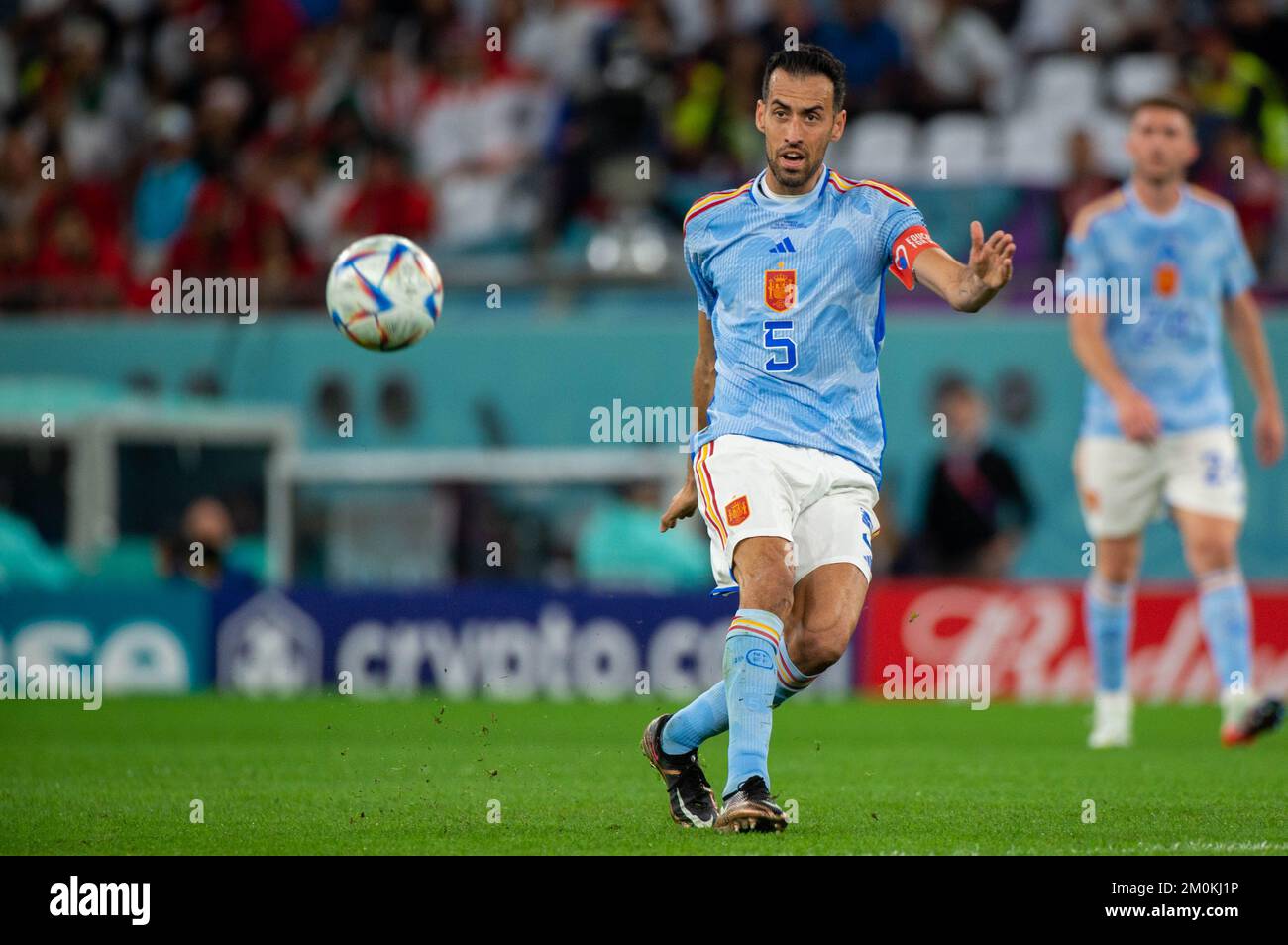 Sergio BUSQUETS of Spain during the FIFA World Cup Qatar 2022 Round of