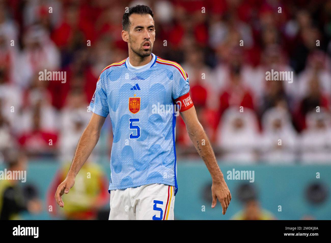 Doha, Qatar. 06th Dec, 2022. Sergio BUSQUETS of Spain during the FIFA