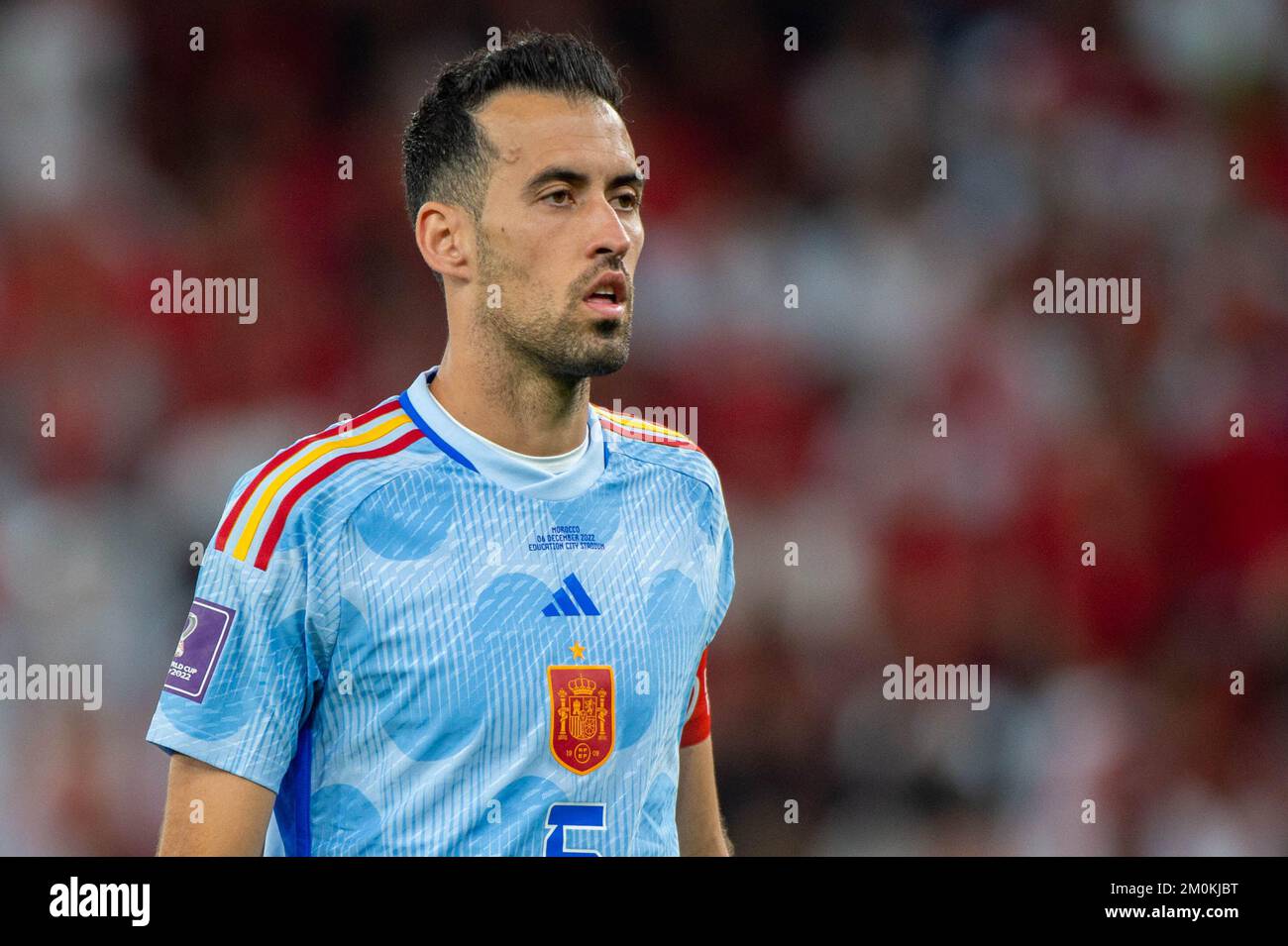 Doha, Qatar. 06th Dec, 2022. Sergio BUSQUETS of Spain during the FIFA