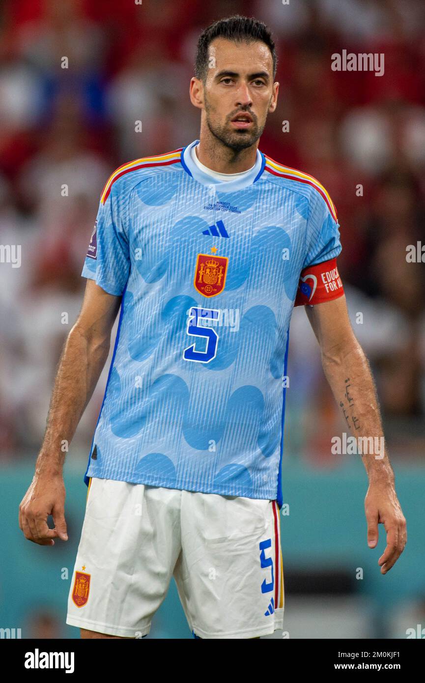 Doha, Qatar. 06th Dec, 2022. Sergio BUSQUETS of Spain during the FIFA