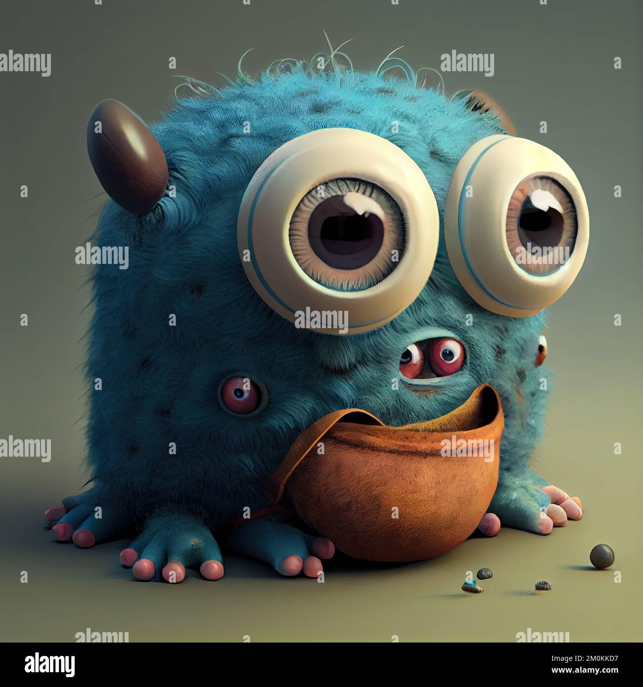 Monster mouth eyes hi-res stock photography and images - Alamy