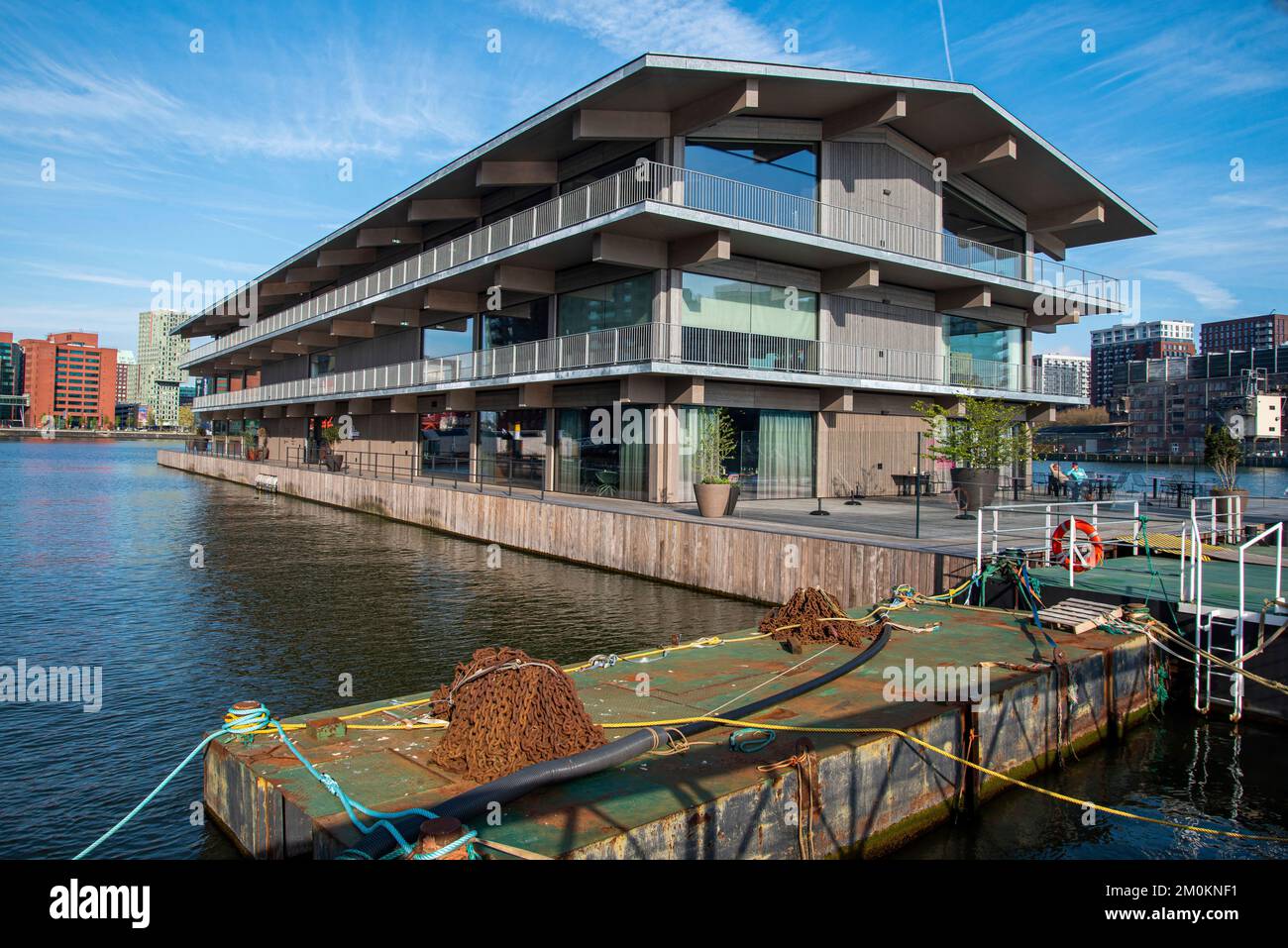 Floating Office, Rotterdam, Netherlands Stock Photo - Alamy