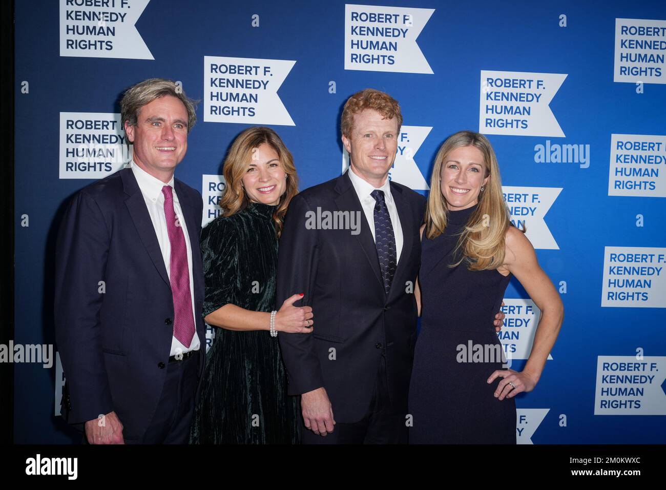 New York City, United States. 06th Dec, 2022. Joe Kennedy III (3rd from