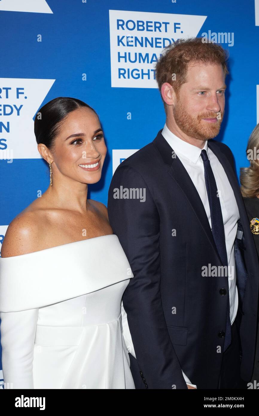 New York City, United States. 06th Dec, 2022. Meghan Markle and Prince(00)